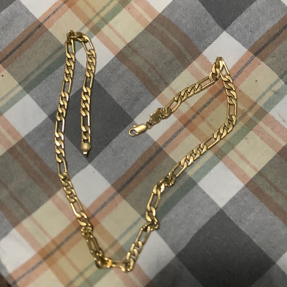 22” gold chain